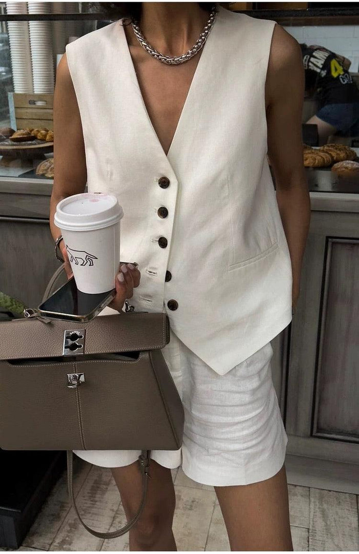 Bodrum Linen Coord Set