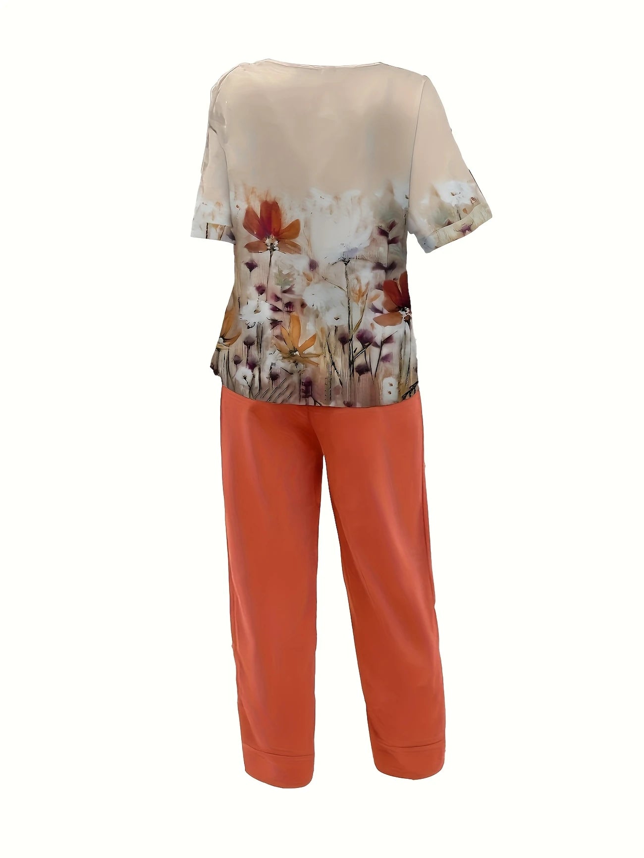 Chic Orange Coord Set