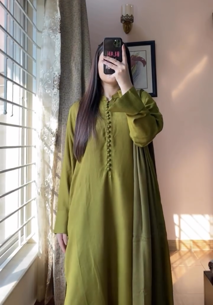 Kurta Pent with Chiffon Dupatta Set