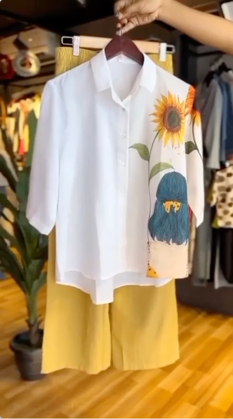 Sunflower Chic Coord Set