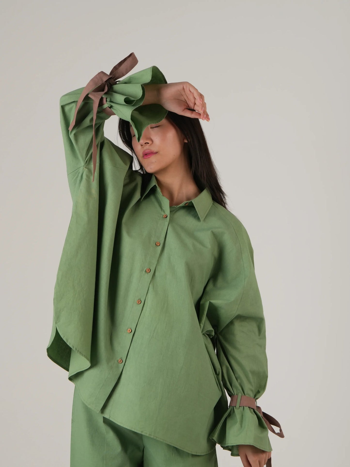 Sage Green Cotton Co-ord set