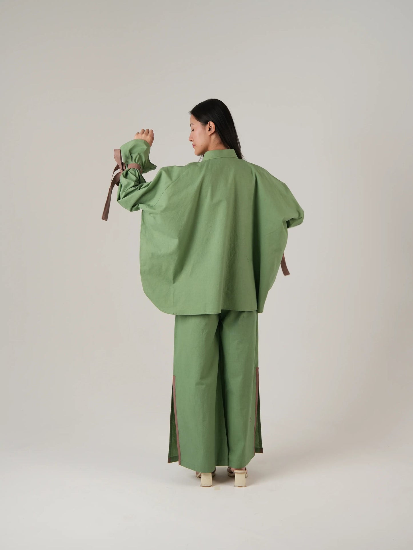 Sage Green Cotton Co-ord set