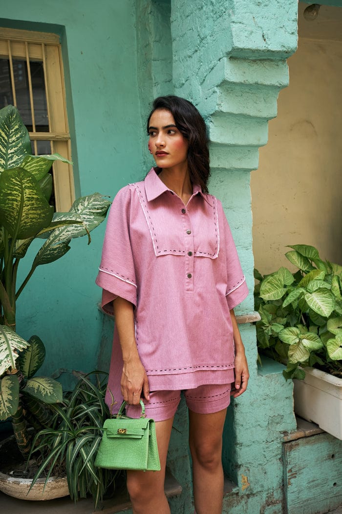 Blush Kaftan Chic Set