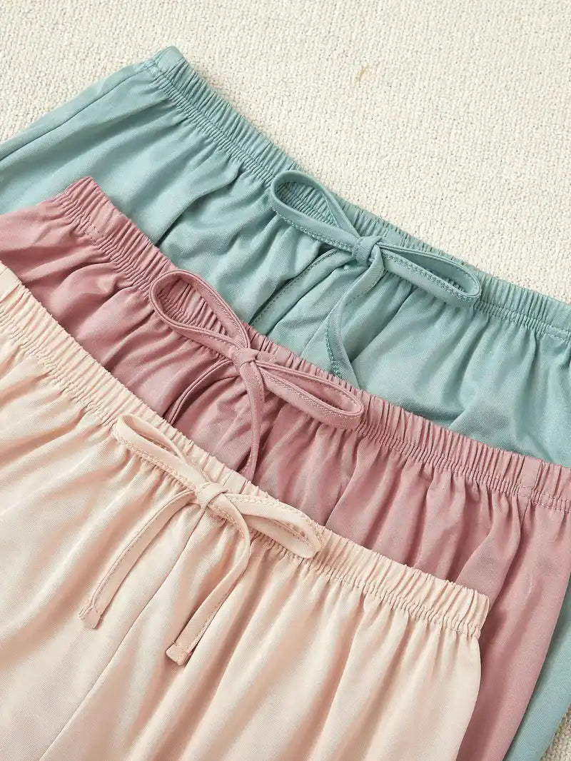 Short-sleeved Tops and Pants Pack of 3