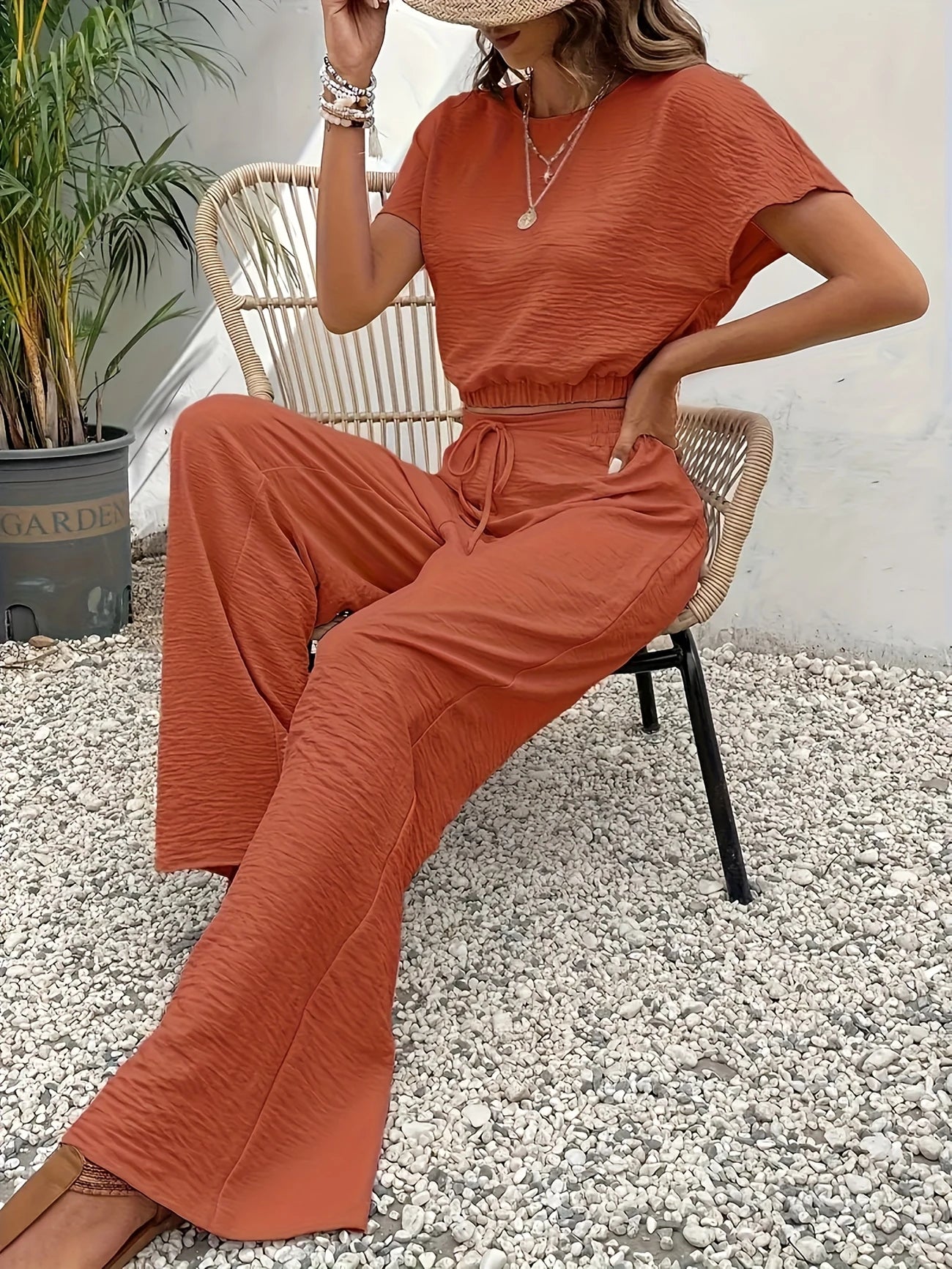Crew neck coord