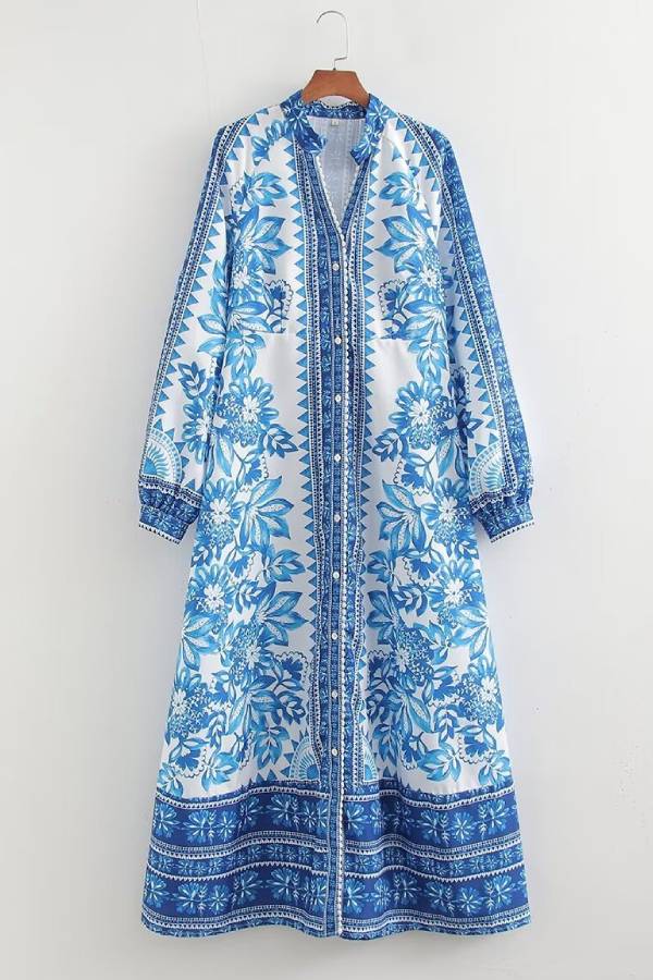 Flower Maxi Dress