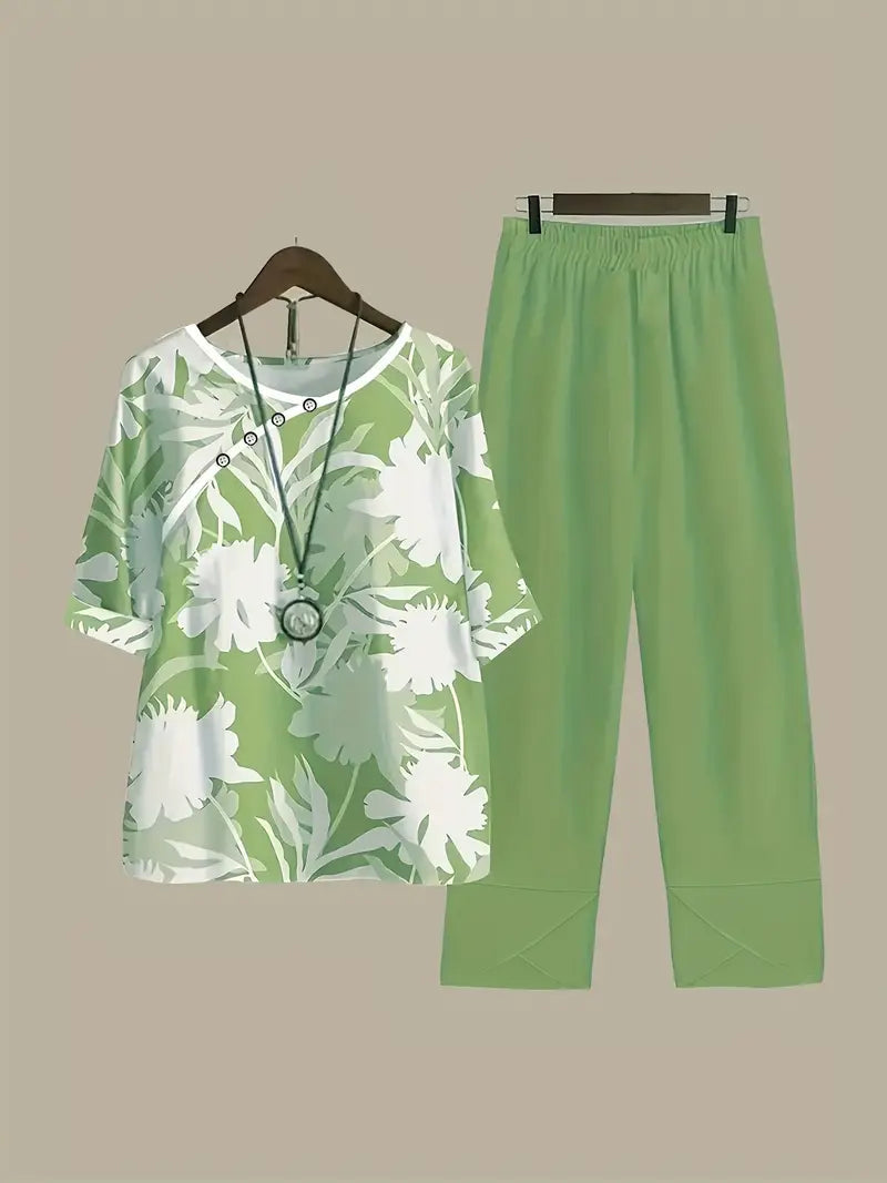 Chic Green Coord Set