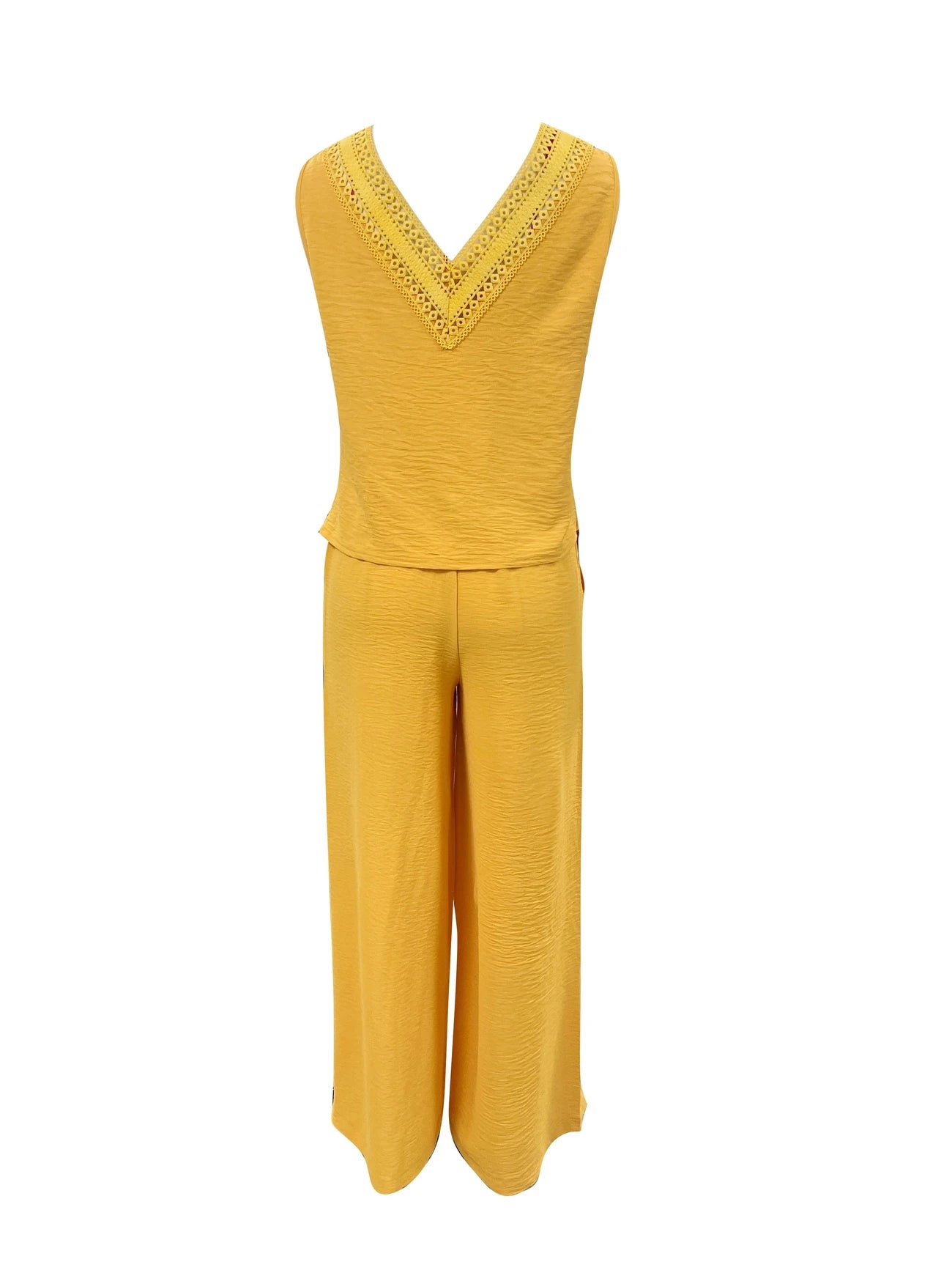 Backless Round Neck Sleeveless Vest