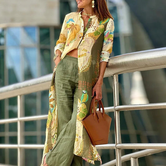 Linen Co-ord Set – Effortlessly Elegant