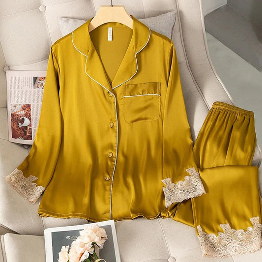 Silky Pajama Set