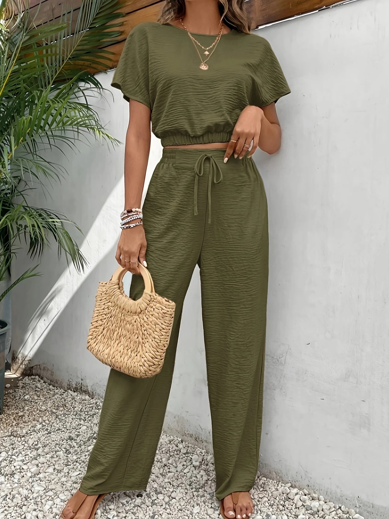 Crew neck coord