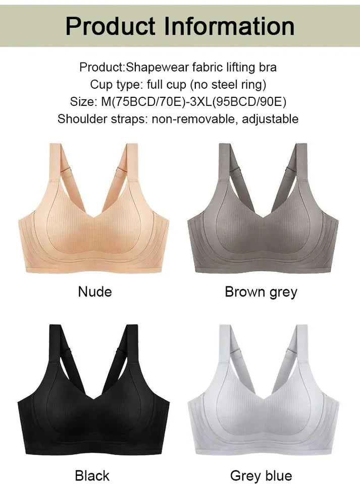Wire-Free Non-Marking Skin-Friendly Push-Up Bra 🔥(Pack of 3)