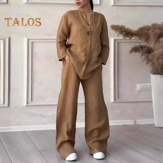 Summer V Neck Coord Set