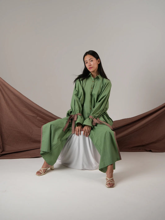 Sage Green Cotton Co-ord set