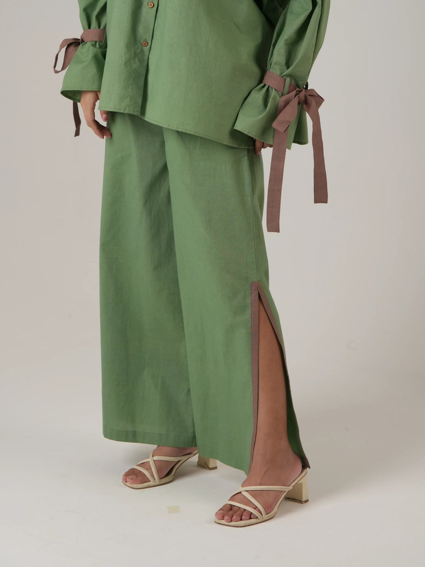 Sage Green Cotton Co-ord set