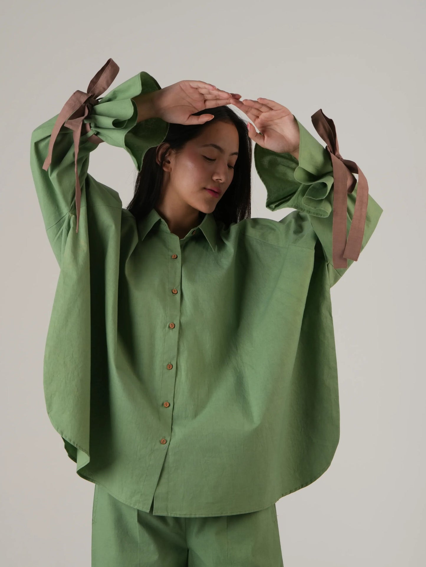 Sage Green Cotton Co-ord set