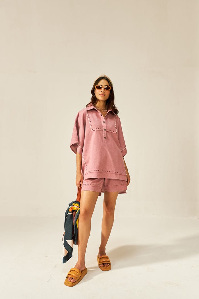 Blush Kaftan Chic Set